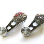 ローバーミニ　レギュレターハンドルセット クラシック ローバー ミニ パーツ アルミ レギュレターハンドル