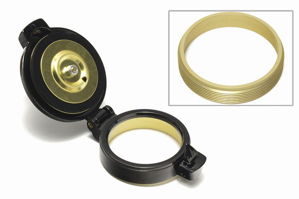 モンツァフューエル キャップ（ブラック）アダプター付 | ミニクーパー