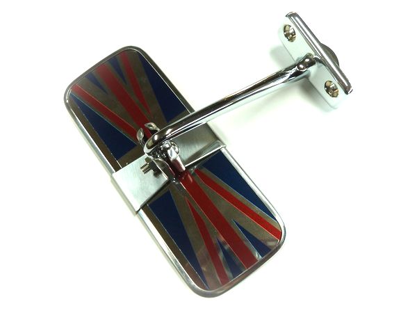 ローバーミニ ルームミラー クラシックスタイル ステンレス製 ミニ